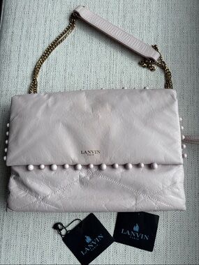 LANVIN Paris New Pink medium Handbag